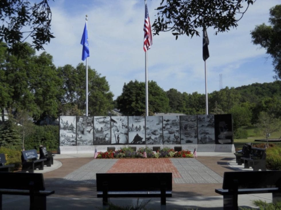 Monuments Laser Etched Design Racine Veterans Memorial Walk